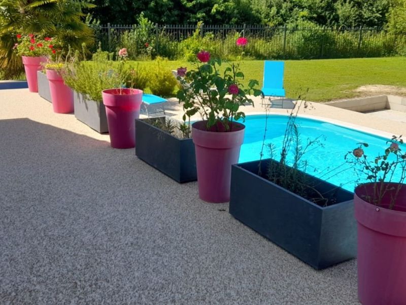 Plage de piscine